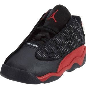 Air Jordan 13 Retro Bred 6C Toddler Sneakers